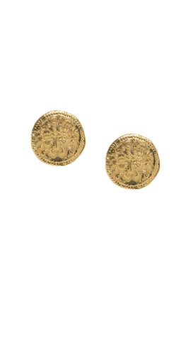 The Brave Leon Coin Pin Earrings - PRE ORDER