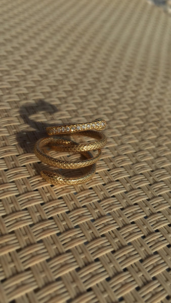 Python Ring with Gems - PRE ORDER
