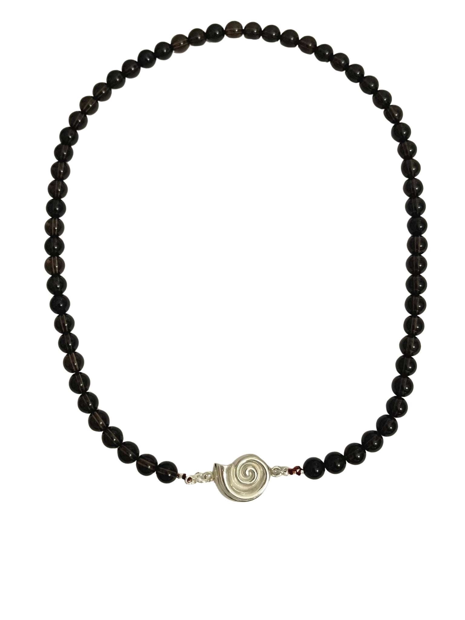 Nautilus Small Smoky Quartz Necklace
