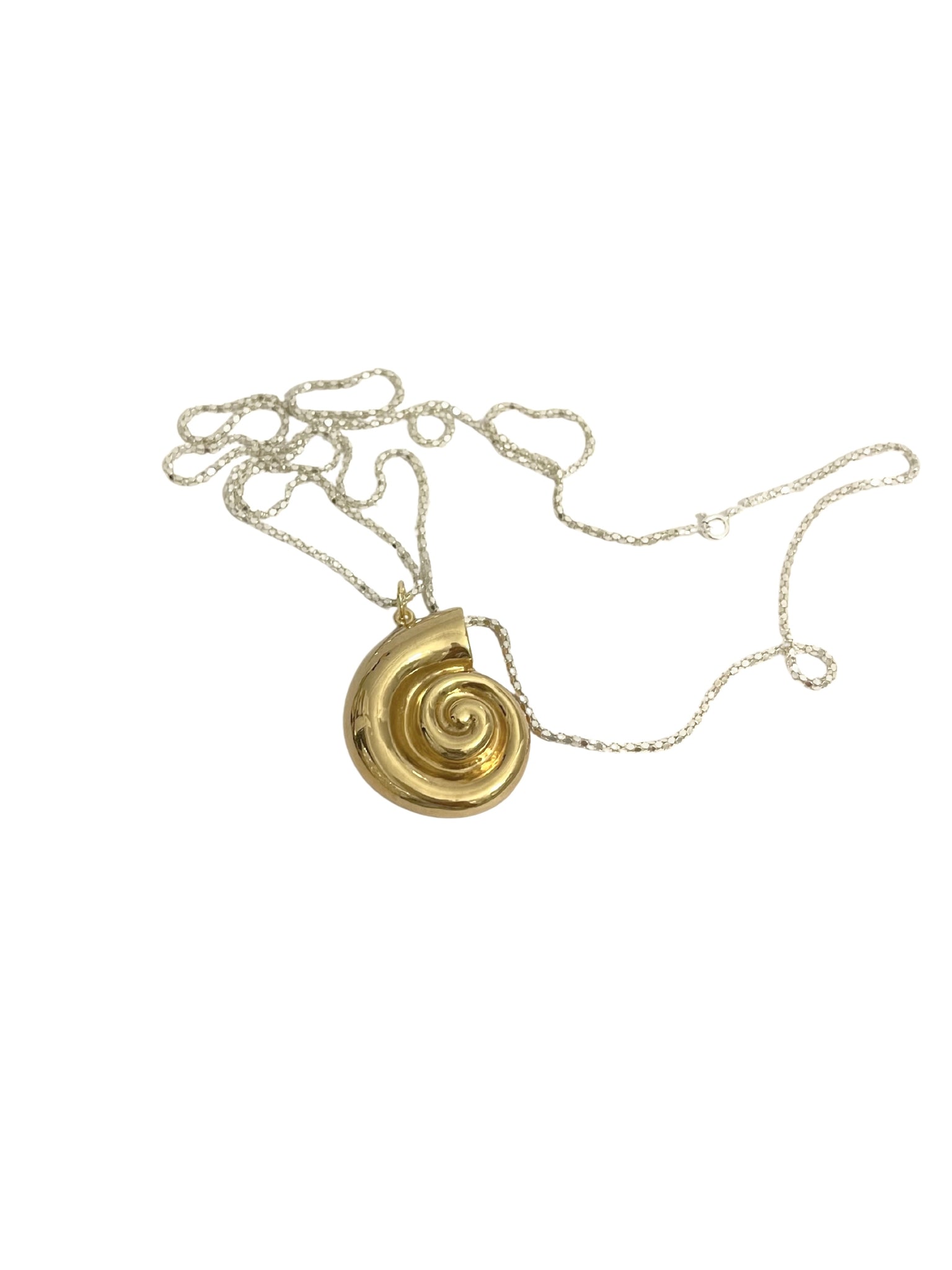 Nautilus Long Necklace/ Double Chain Choker Necklace/ Bracelet