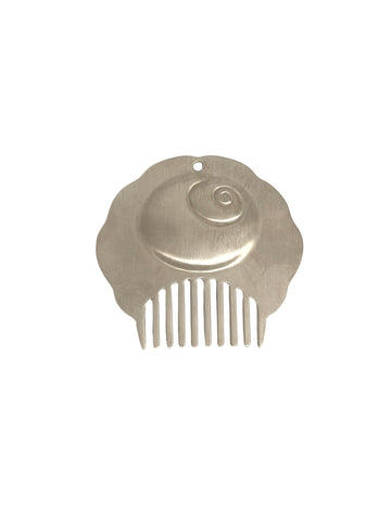 Nautilus Comb Silver