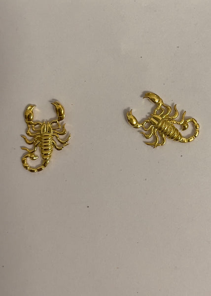 Scorpio Stud Earrings - Small - PRE ORDER