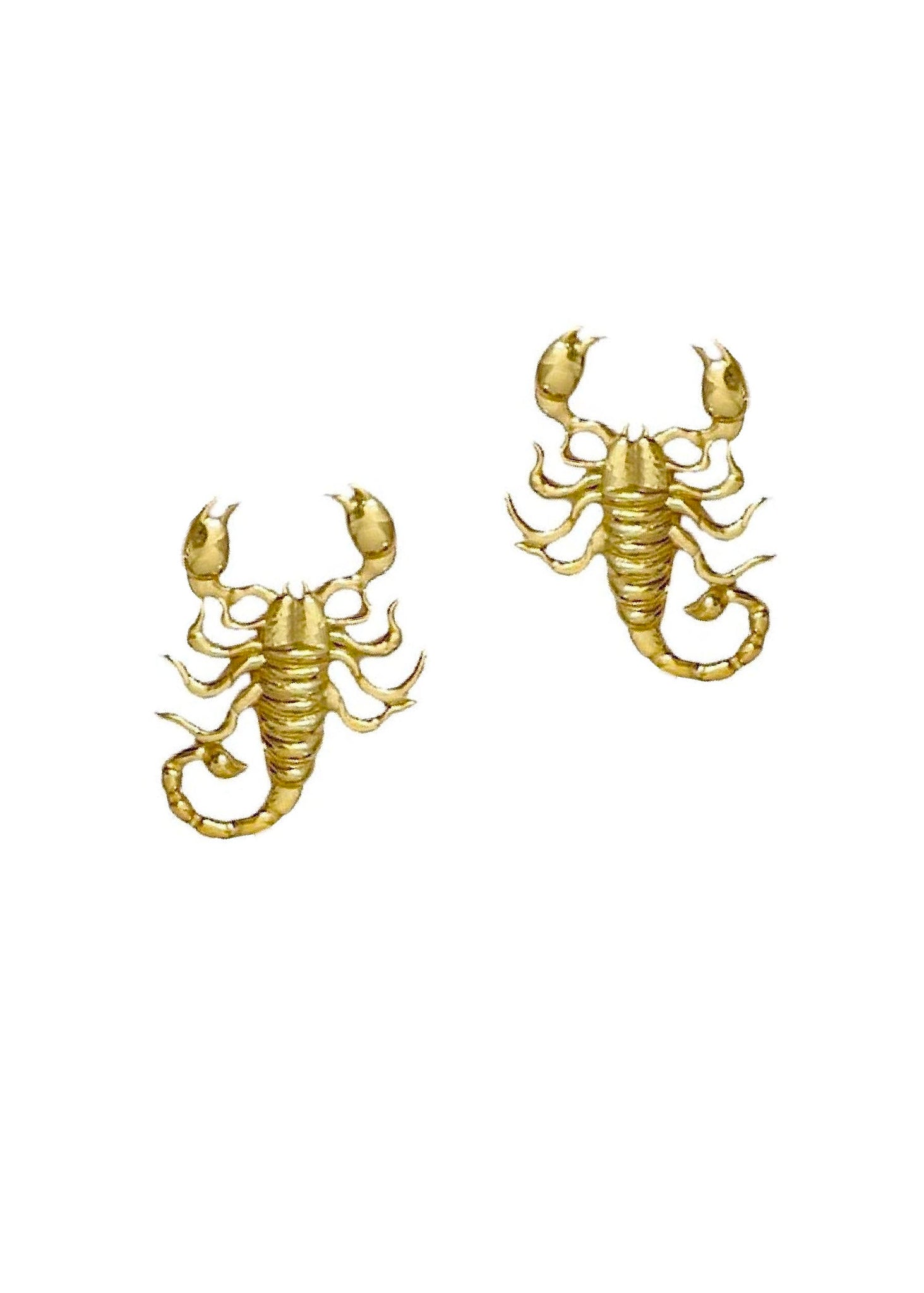 Scorpio Stud Earrings - Large