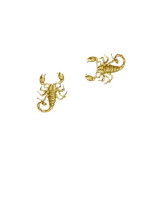 Scorpio Stud Earrings - Small - PRE ORDER