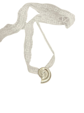 Nautilus Lace Necklace