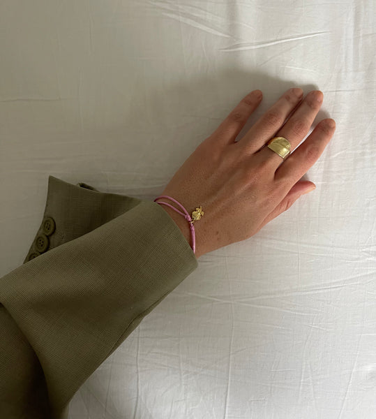 Zénaïs Rose 2023 Lucky Charm - Silk Cord Bracelet - Choose Color