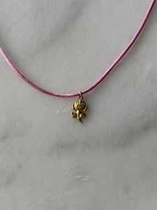 Zénaïs Rose 2023 Lucky Charm - Silk Cord Necklace - Choose Color