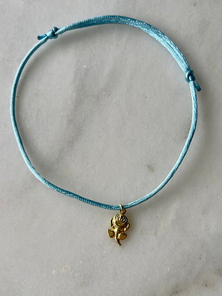Zénaïs Rose 2023 Lucky Charm - Silk Cord Bracelet - Choose Color