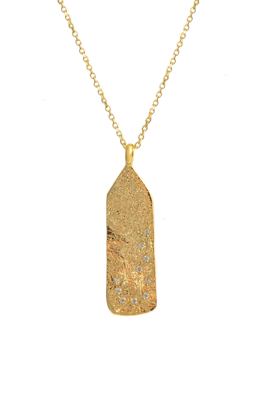 Sahara Gemstone Tag Necklace - PRE ORDER