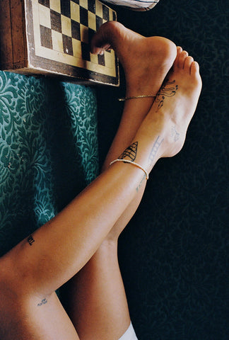 Jacqueline Pearl Anklet