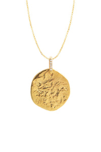 Sahara Coin Necklace - 5 Gems